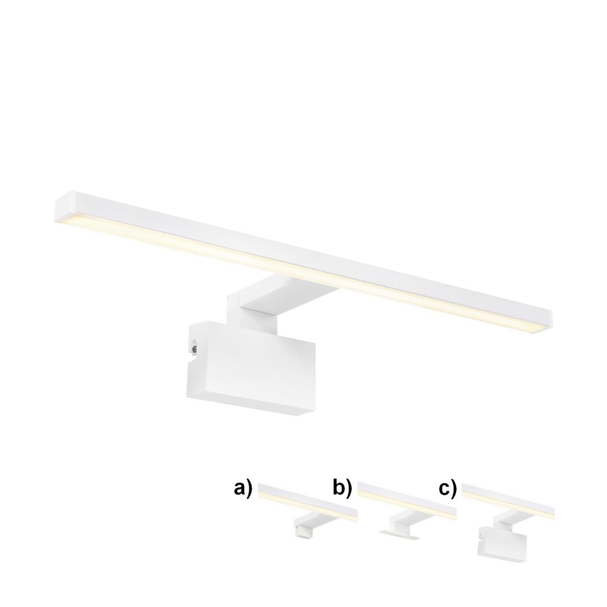 Nordlux - Badrumsspegel med LED-belysning MARLEE LED/8,9W/230V IP44 vit