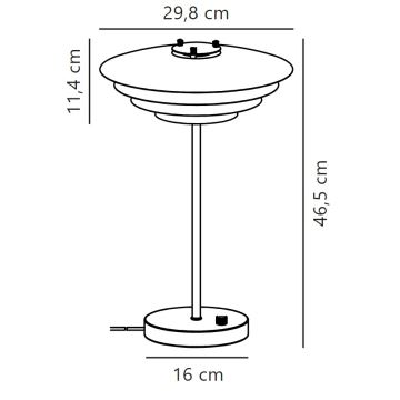 Nordlux - Bordslampa BRETAGNE 1xG9/25W/230V vit