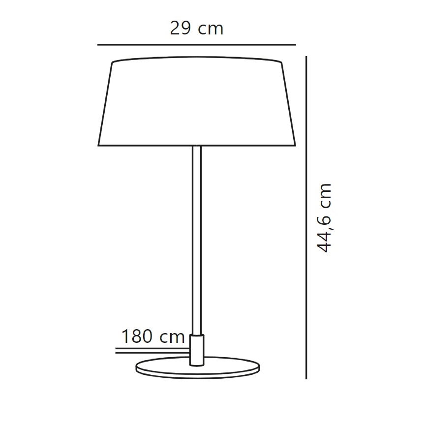 Nordlux - Bordslampa CLASI 3xE14/10W/230V