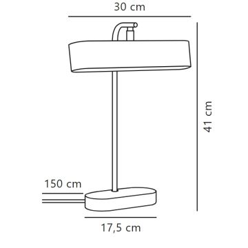 Nordlux - Bordslampa MERLIN 2xG9/5W/230V svart