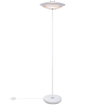 Nordlux - Golvlampa BRETAGNE 1xG9/25W/230V vit