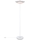 Nordlux - Golvlampa BRETAGNE 1xG9/25W/230V vit