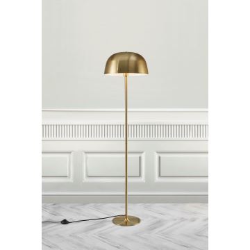 Nordlux - Golvlampa CERA 1xE27/60W/230V guld