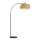 Nordlux - Golvlampa DICTE 1xE27/60W/230V svart/beige