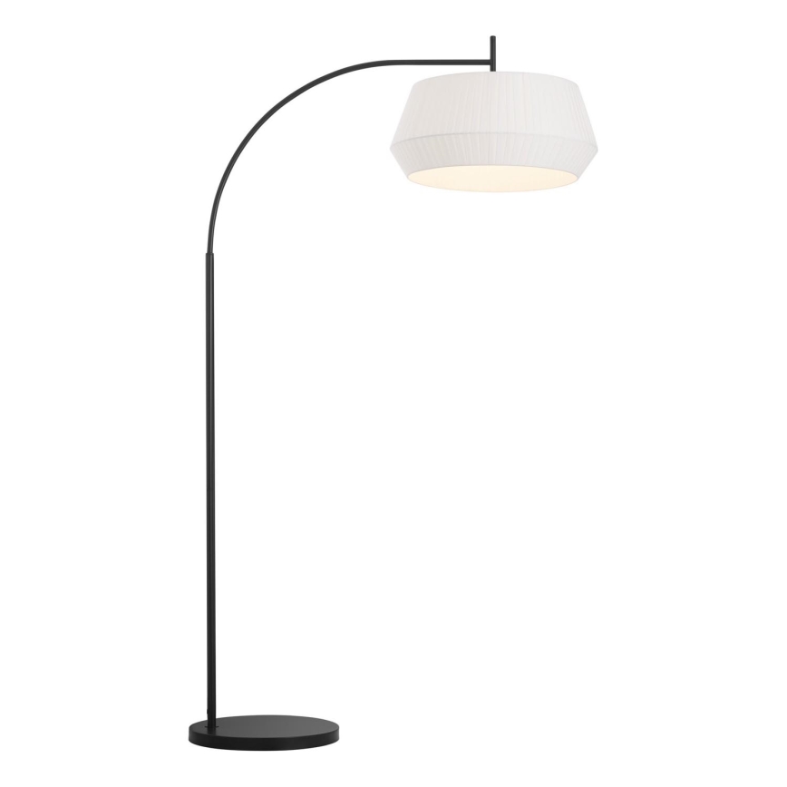 Nordlux - Golvlampa DICTE 1xE27/60W/230V svart/vit