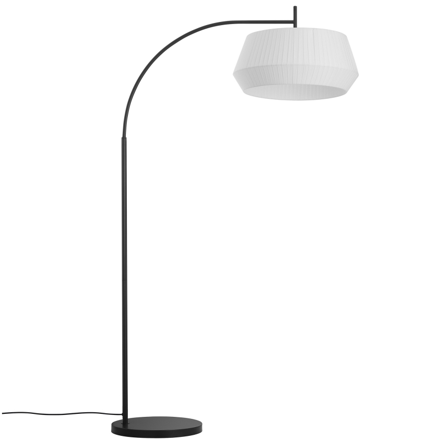 Nordlux - Golvlampa DICTE 1xE27/60W/230V svart/vit