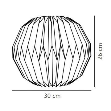 Nordlux - Lampskärm BELLOY E27 diameter 30 cm