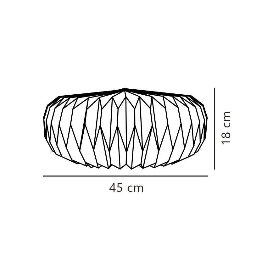 Nordlux - Lampskärm BELLOY E27 diameter 45 cm