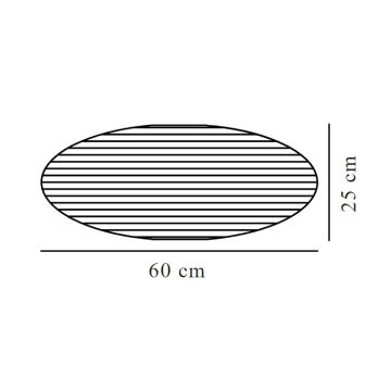 Nordlux - Lampskärm VILLO E27 diameter 60 cm lila