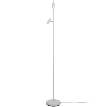 Nordlux - LED Dimbar golvlampa OMARI 2xLED/3,2W/230V vit