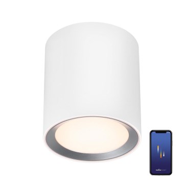 Nordlux - LED Ljusreglerad badrum spotlight LANDON SMART LED/8W/230V 2700-6500K IP44 vit