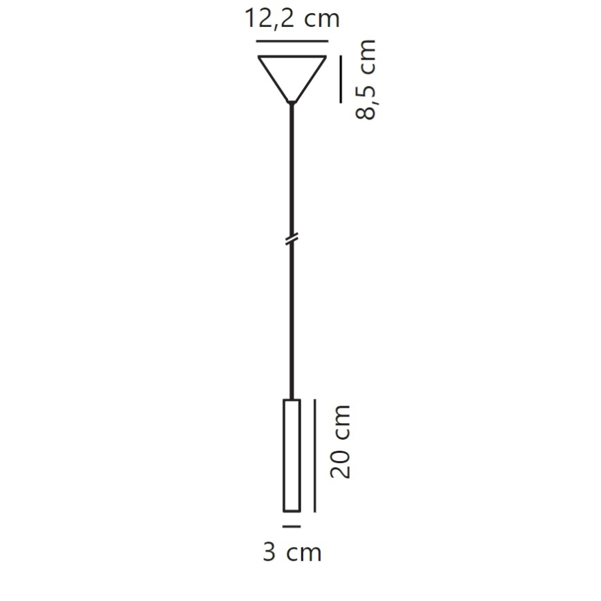 Nordlux - LED ljusreglerad ljuskrona på textilsladd OMARI LED/4,4W/230V vit