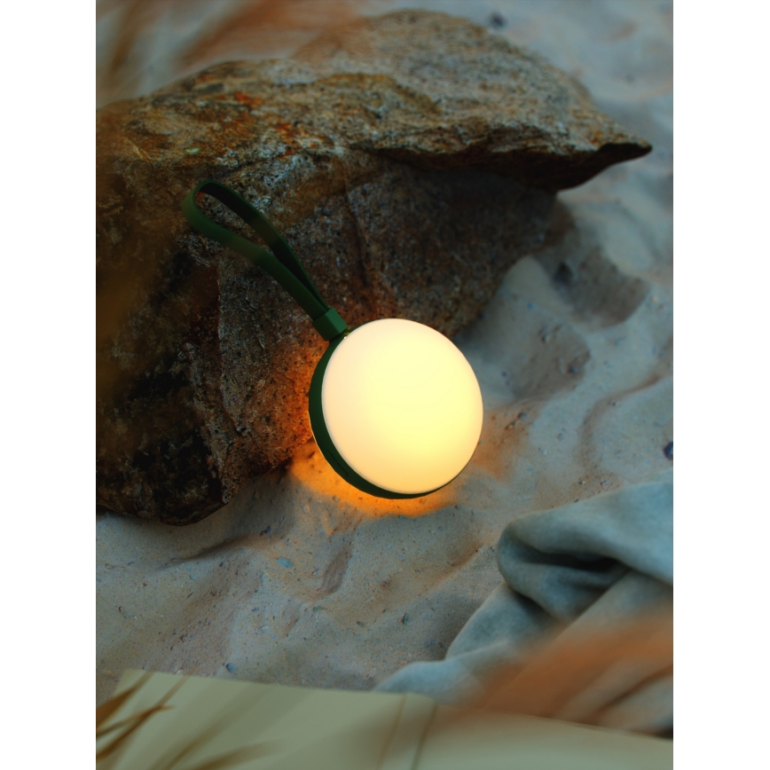 Nordlux - LED Ljusreglerad utomhus portable belysning BRING TO-GO LED/1W/3,7V IP54 grön