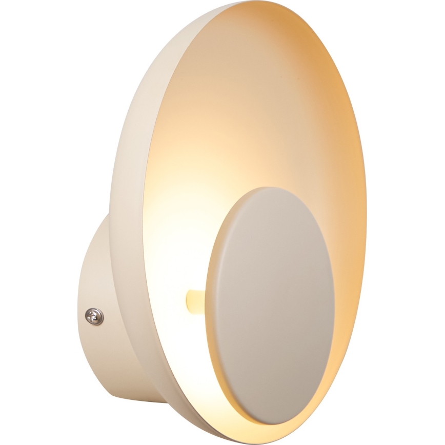 Nordlux - LED ljusreglerad vägglampa MARSI LED/7W/230V beige