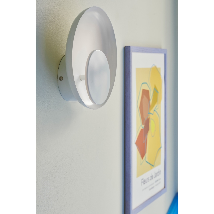 Nordlux - LED ljusreglerad vägglampa MARSI LED/7W/230V vit