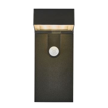 Nordlux - LED solcell väggbelysning med sensor ALYA LED/5W/3,7V IP44