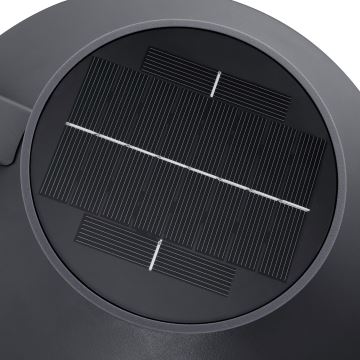 Nordlux - LED solcell väggbelysning med sensor JUSTINA LED/5W/3,7V IP44