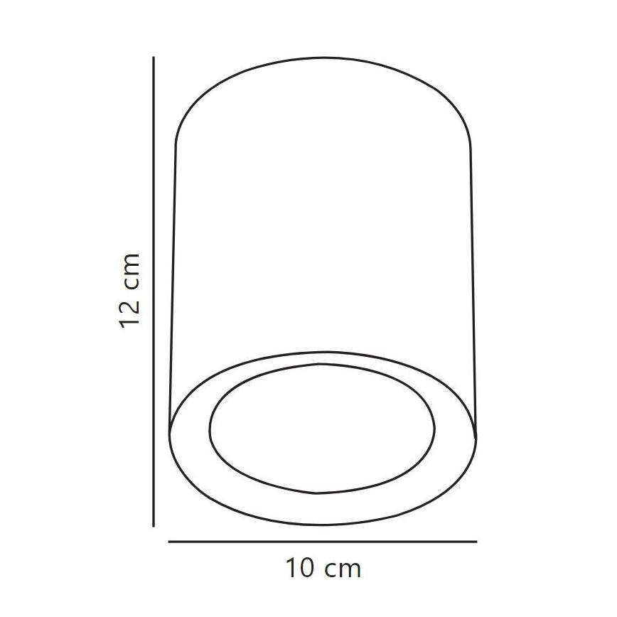 Nordlux - LED spotlight FALLON LONG LED/5,5W/230V svart