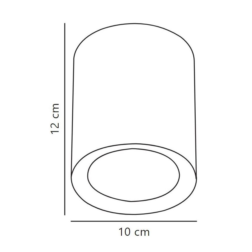 Nordlux - LED spotlight FALLON LONG LED/5,5W/230V vit