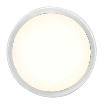 Nordlux - LED vägglampa för utomhusbruk CUBA LED/6,5W/230V IP54 diameter 17,5 cm vit