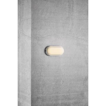 Nordlux - LED vägglampa för utomhusbruk CUBA LED/6,5W/230V IP54 vit