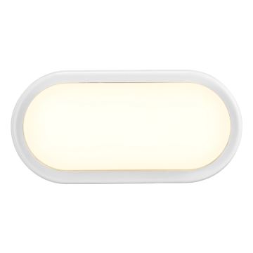 Nordlux - LED vägglampa för utomhusbruk CUBA LED/6,5W/230V IP54 vit