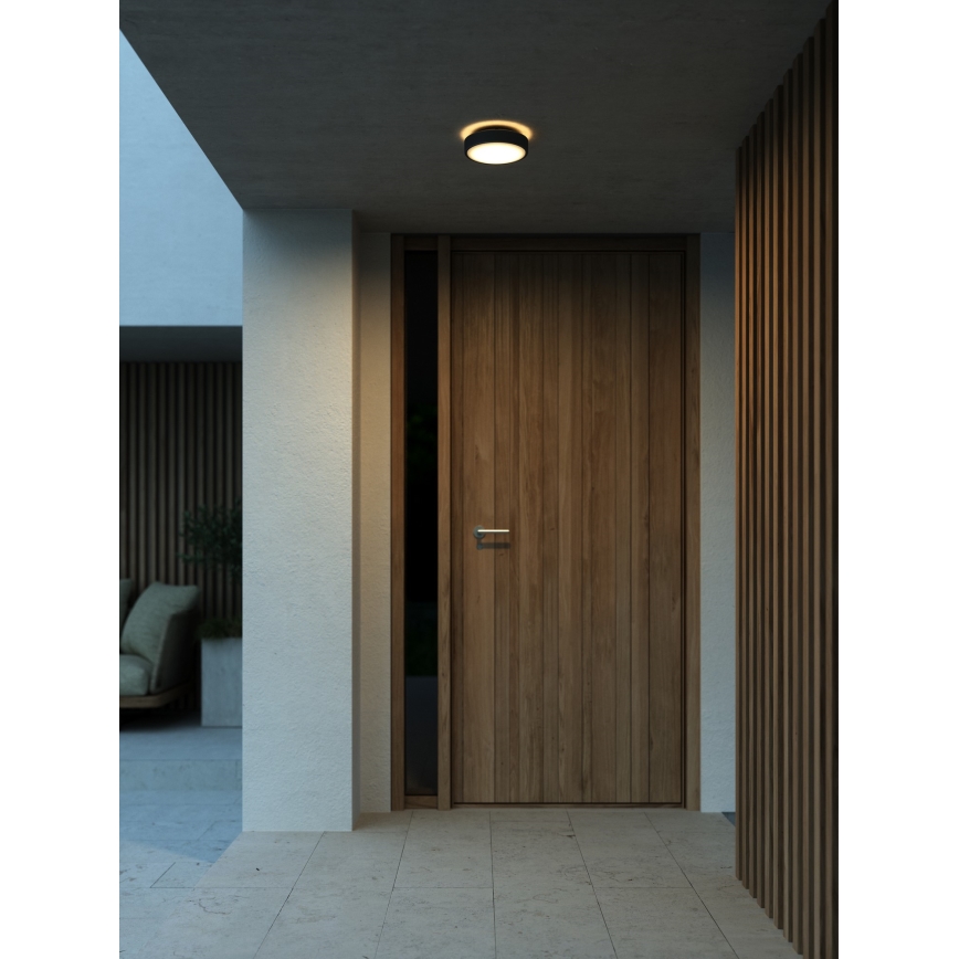 Nordlux - LED vägglampa för utomhusbruk OLIVER LED/9W/230V IP54 diameter 19,5 cm