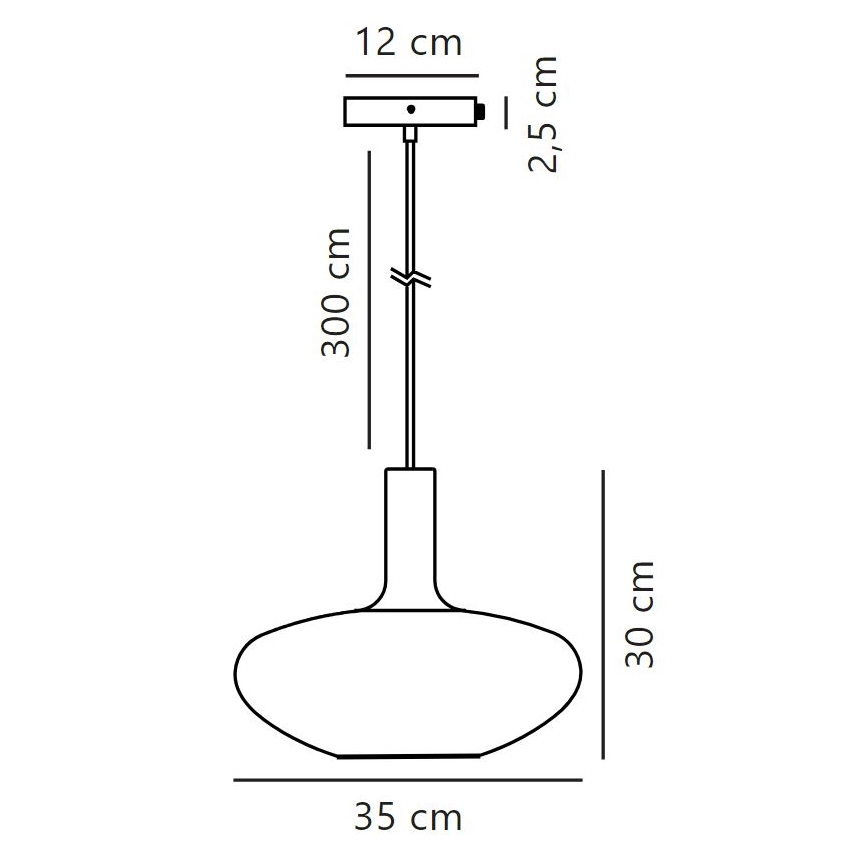 Nordlux - Ljuskrona med textilsladd ALTON 1xE27/60W/230V svart