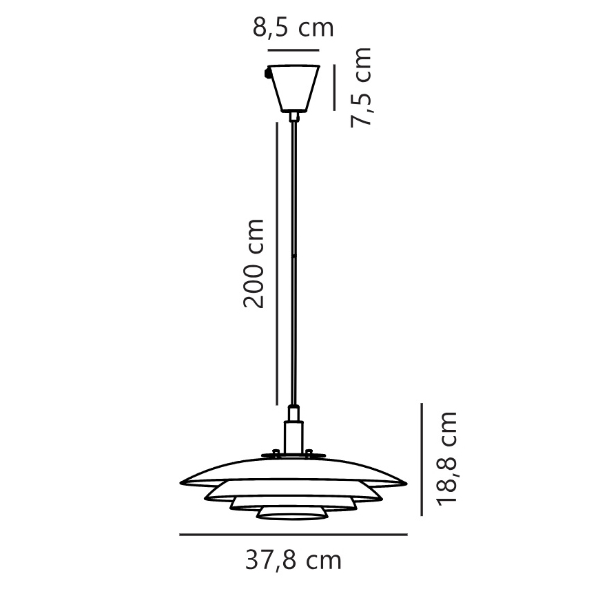 Nordlux - Ljuskrona med textilsladd BRETAGNE 1xG9/25W/230V vit