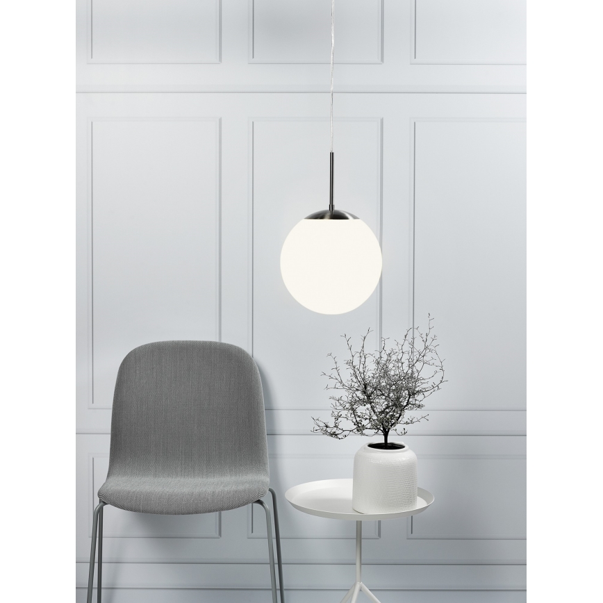 Nordlux - Ljuskrona med textilsladd CAFE 1xE27/25W/230V diameter 25 cm