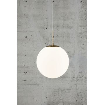 Nordlux - Ljuskrona med textilsladd GRANT 1xE27/25W/230V diameter 35 cm