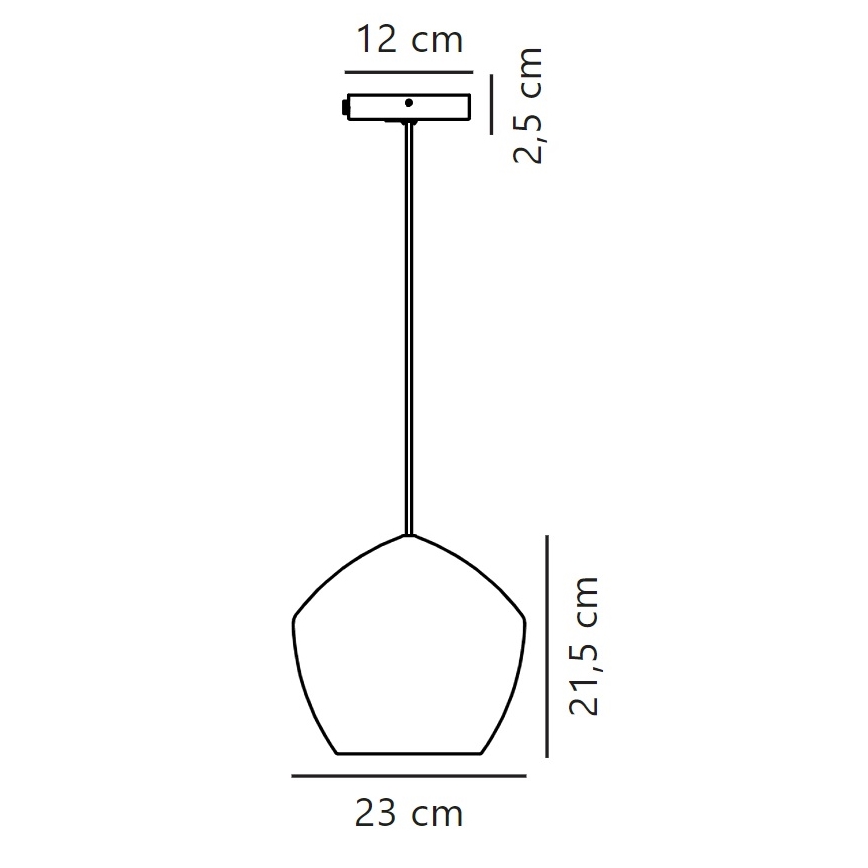 Nordlux - Ljuskrona med textilsladd ORBIFORM 1xE27/40W/230V svart/grå