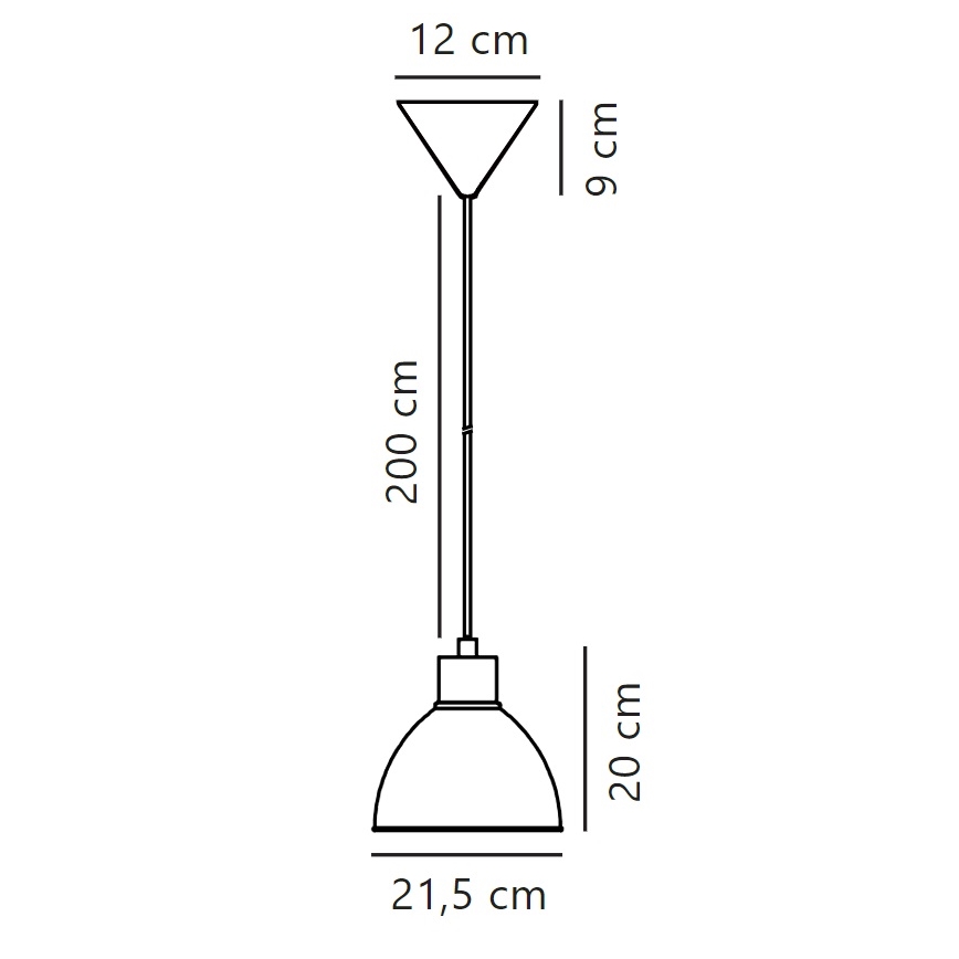 Nordlux - Ljuskrona med textilsladd POP 1xE27/40W/230V beige