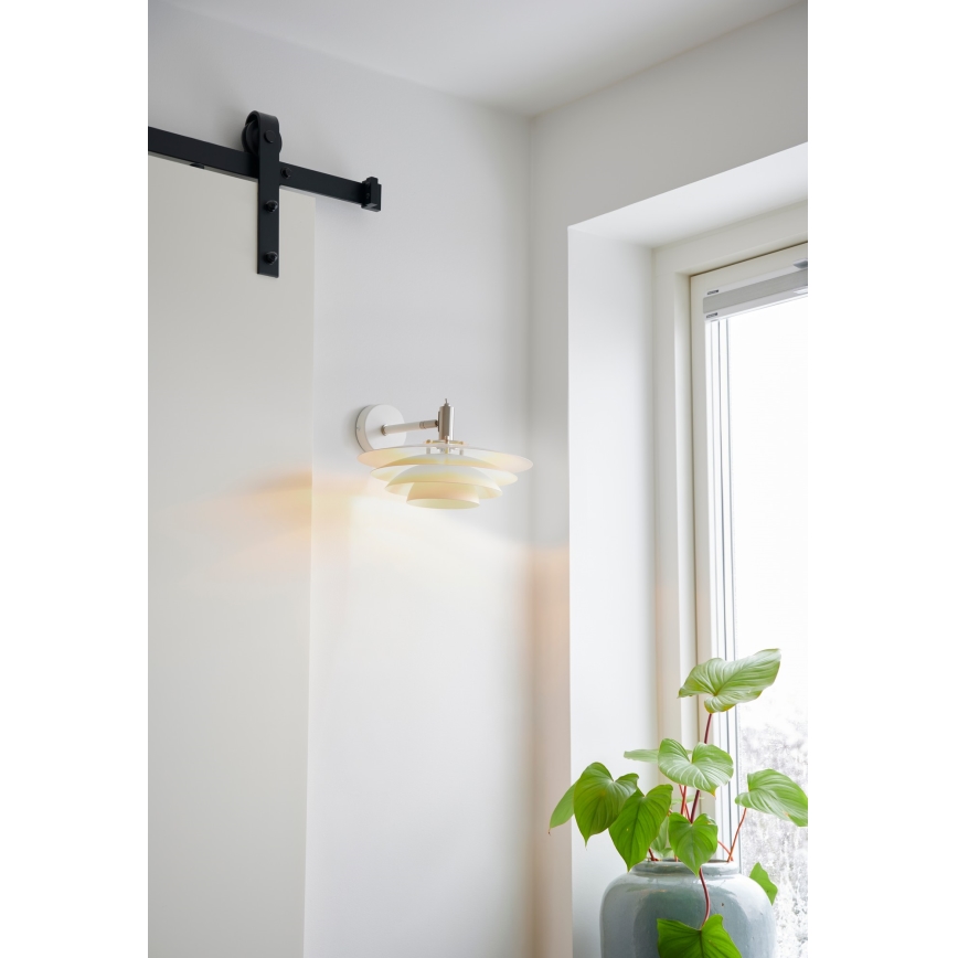 Nordlux - Vägglampa BRETAGNE 1xG9/25W/230V vit