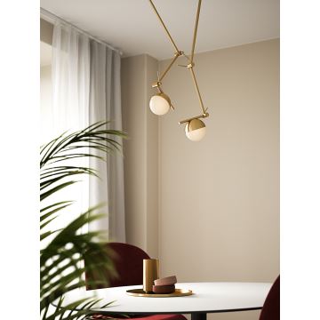 Nordlux - Vägglampa CONTINA 1xG9/5W/230V mässing