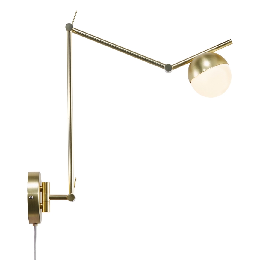 Nordlux - Vägglampa CONTINA 1xG9/5W/230V mässing