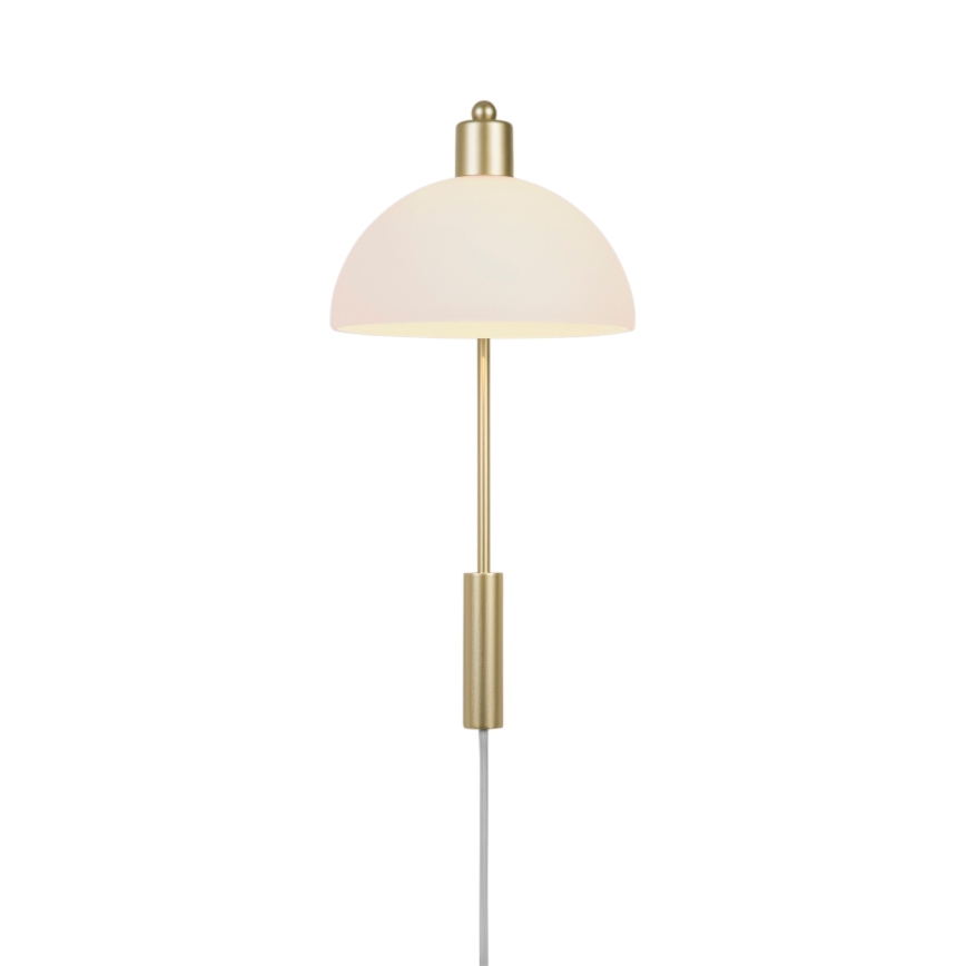 Nordlux - Vägglampa ELLEN 1xE14/40W/230V guld