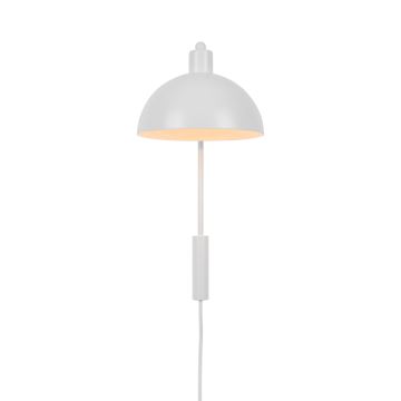 Nordlux - Vägglampa ELLEN 1xE14/40W/230V vit