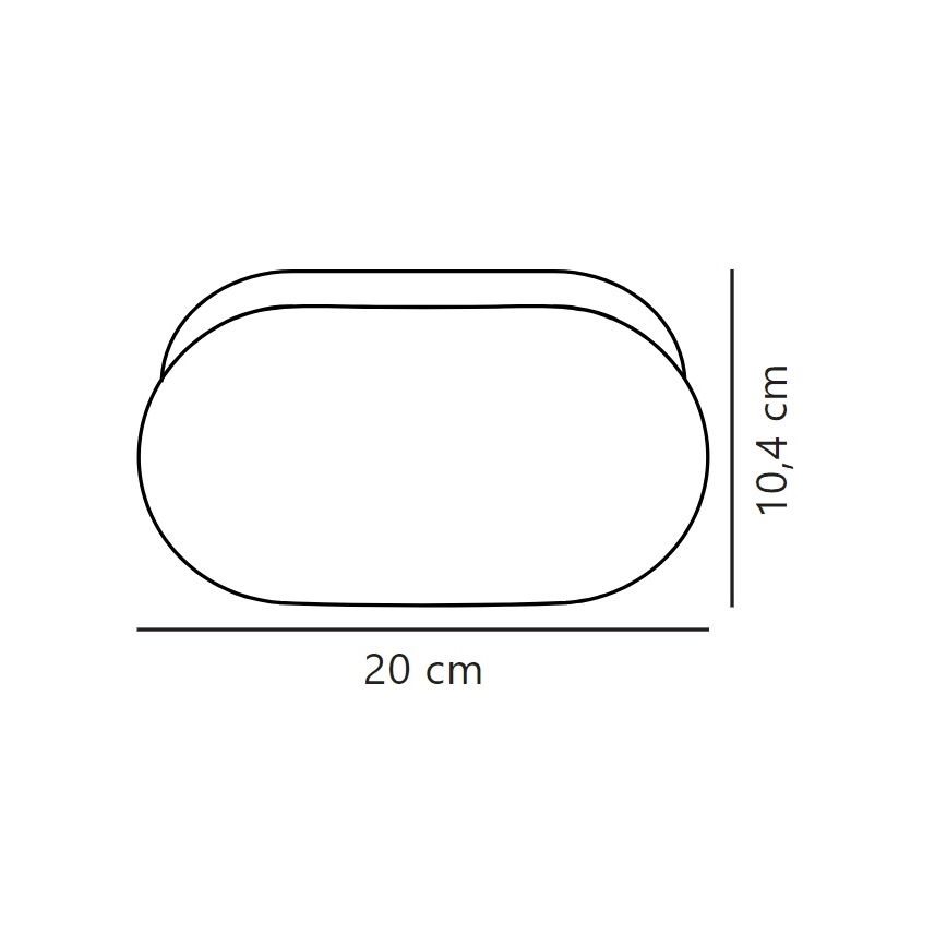 Nordlux - Vägglampa för badrum FOAM 1xE27/55W/230V IP44 vit