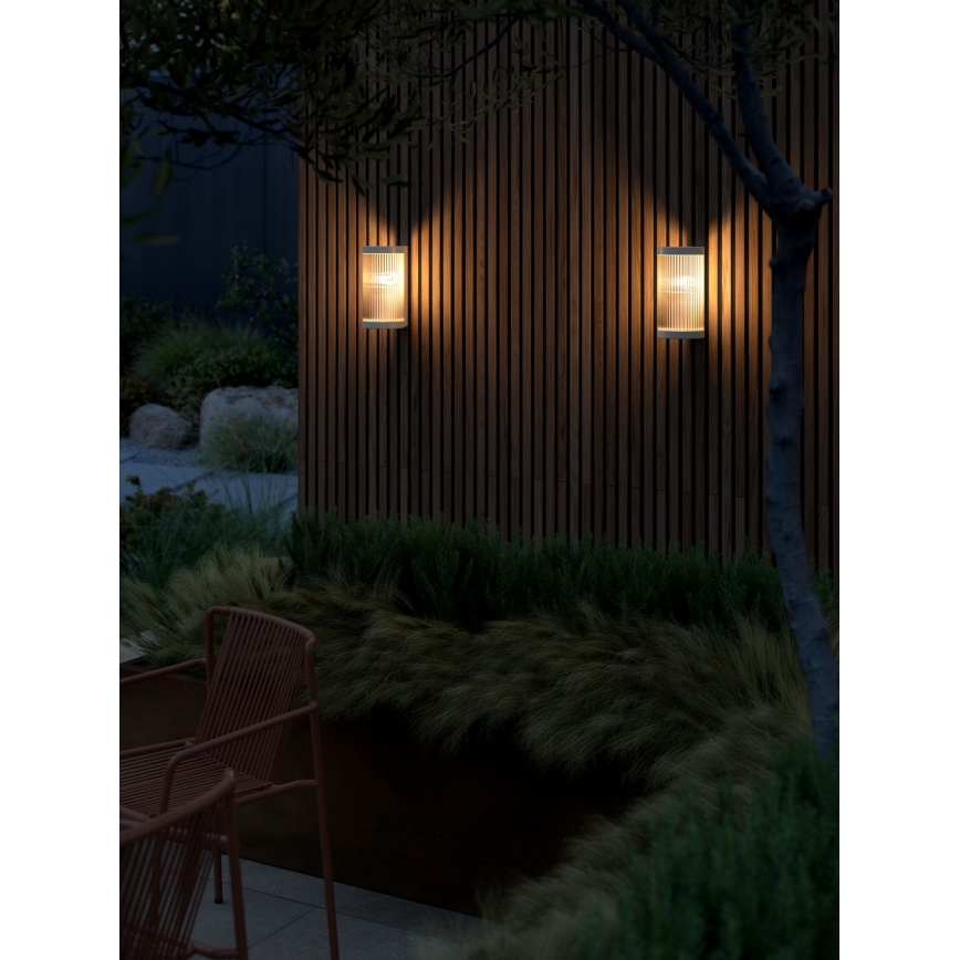 Nordlux - Vägglampa för utomhusbruk COUPAR 1xE27/25W/230V IP54 beige