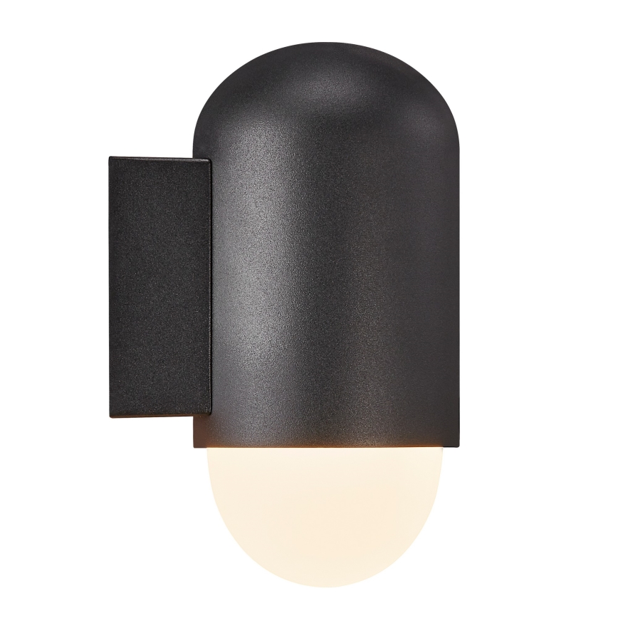 Nordlux - Vägglampa för utomhusbruk HEKA 1xE27/60W/230V IP54 svart