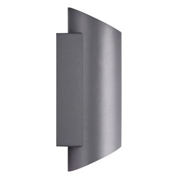 Nordlux - Vägglampa för utomhusbruk NICO 2xGU10/25W/230V IP54 antracit