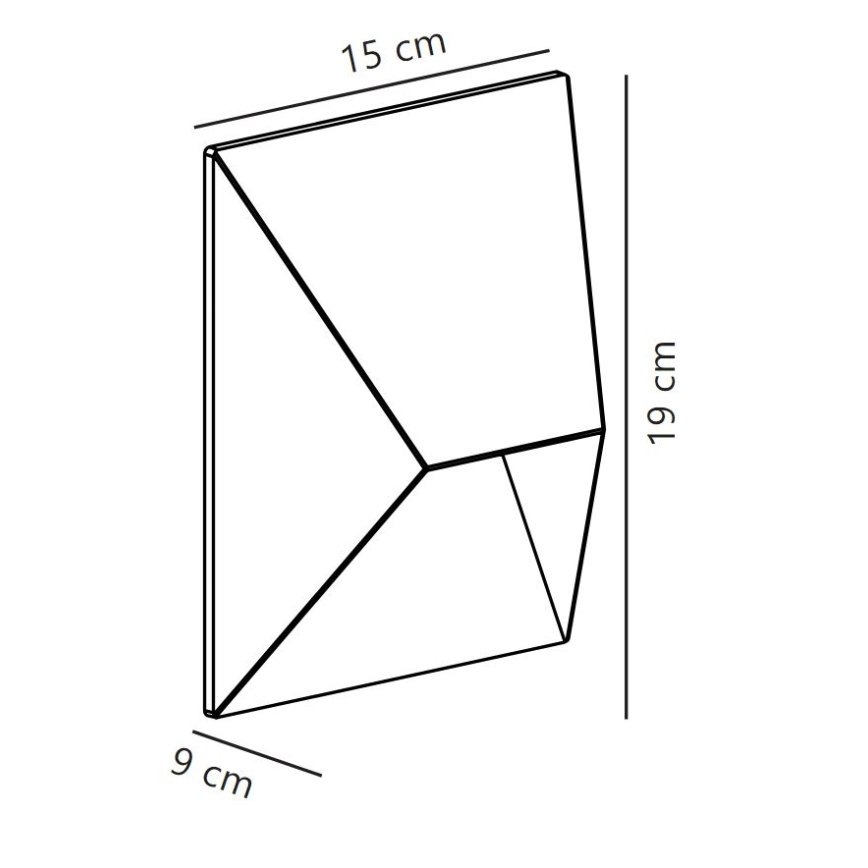 Nordlux - Vägglampa för utomhusbruk PONTIO 1xGU10/25W/230V IP54