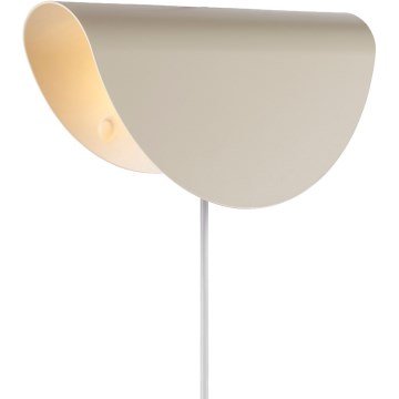 Nordlux - Vägglampa MODEL 1xE14/25W/230V beige