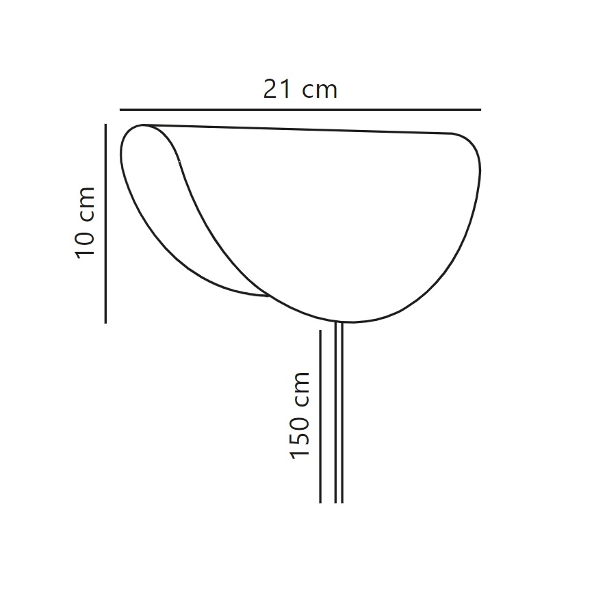 Nordlux - Vägglampa MODEL 1xE14/25W/230V beige