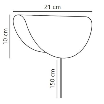 Nordlux - Vägglampa MODEL 1xE14/25W/230V vit