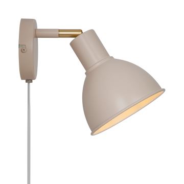 Nordlux - Väggspotlight POP 1xE27/18W/230V beige