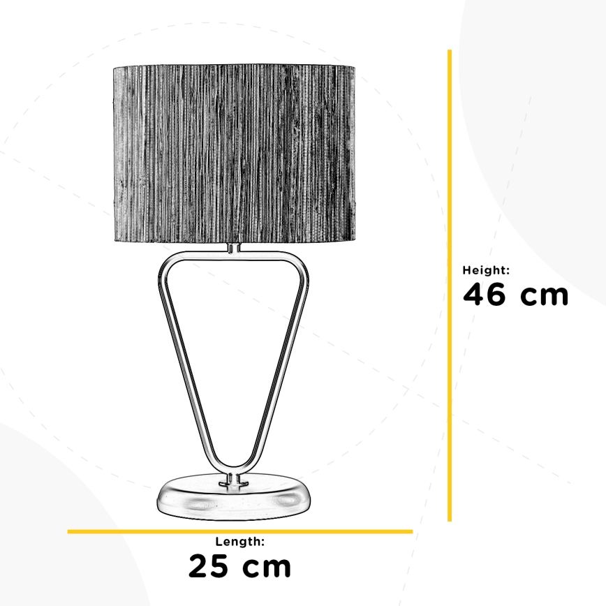 ONLI - Bordslampa MADU 1xE27/22W/230V 46 cm