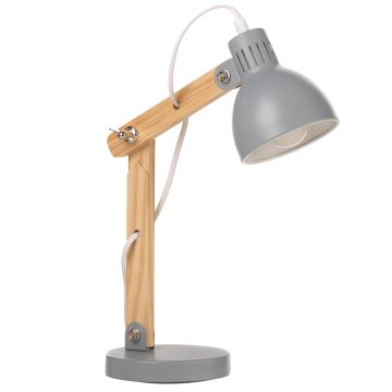 ONLI - Bordslampa NORA 1xE14/6W/230V grå