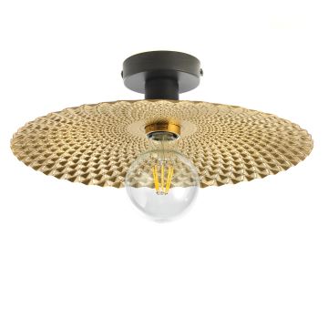 ONLI - Taklampa GOLDEN 1xE27/22W/230V diameter 38 cm guld/svart